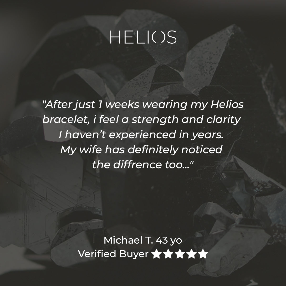 Helios Hematite Bracelet